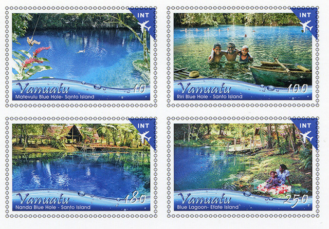 Vanuatu Blue Swimming Holes